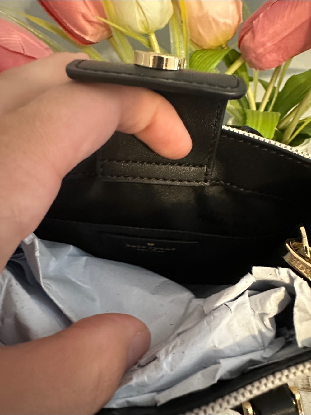 Nwt Kate spade Ellie mini canvas bag - Picture 9 of 12